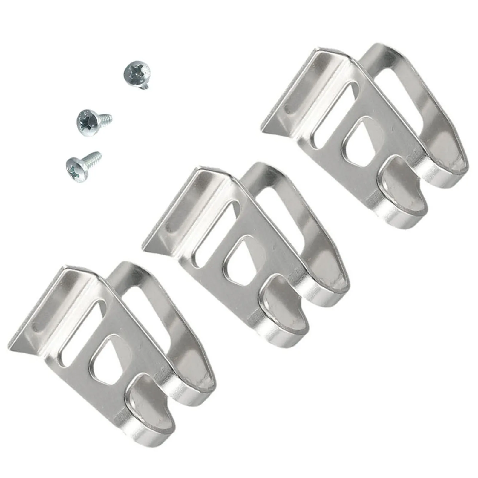 3pcs/set Belt Clip Hook&Screws Silver Steel Waist Belt Buckle For MKT Impact Drill Impact Driver Wrench Power Tool Accessories
3pcs/set Belt Clip Hook&Screws Silver Steel Waist Belt Buckle For MKT Impact Drill Impact Driver Wrench Power Tool Accessories