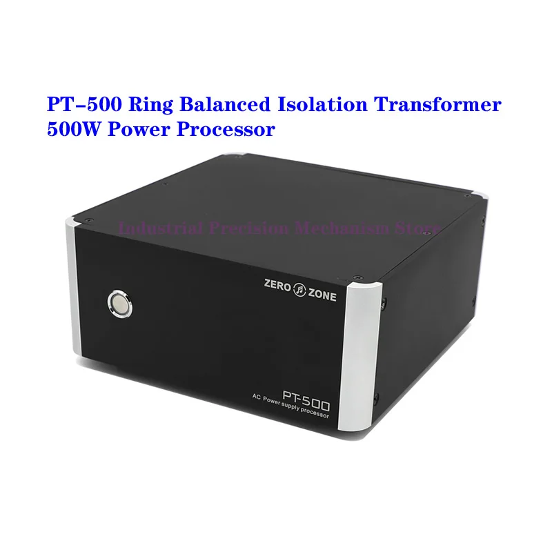 PT-500 Balanced Mute Toroidal Isolation Transformer, 500W Power Processor/Purifier, for Preamplifier, CD, LP audio system
PT-500 Balanced Mute Toroidal Isolation Transformer, 500W Power Processor/Purifier, for Preamplifier, CD, LP audio system