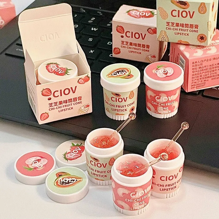 1PCS Strawberry Ice Cream Lip Masks Moisturizing Unisex Lip Balm Set Fade Lip Lines Lip Oil Honey Peach Korean Lip Care Comestic
1PCS Strawberry Ice Cream Lip Masks Moisturizing Unisex Lip Balm Set Fade Lip Lines Lip Oil Honey Peach Korean Lip Care Comestic