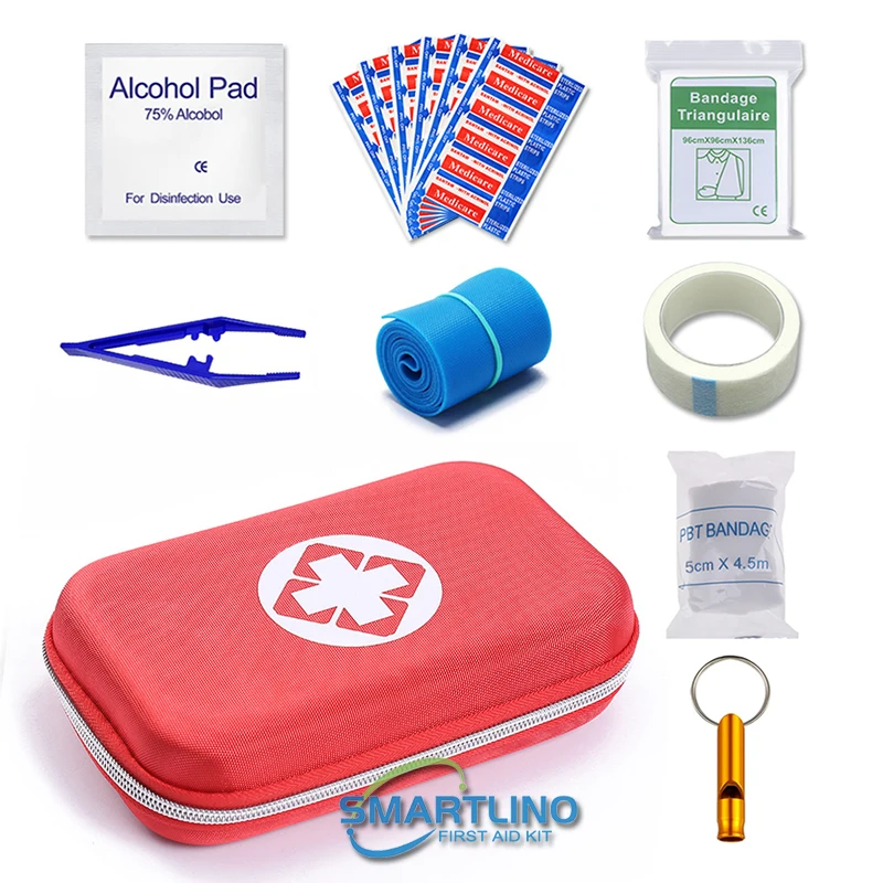 Portable Emergency First Aid Bag Medical Storage Box For Car Travel Outdoor Camping Dressing Wound Care Survival Kits
Portable Emergency First Aid Bag Medical Storage Box For Car Travel Outdoor Camping Dressing Wound Care Survival Kits