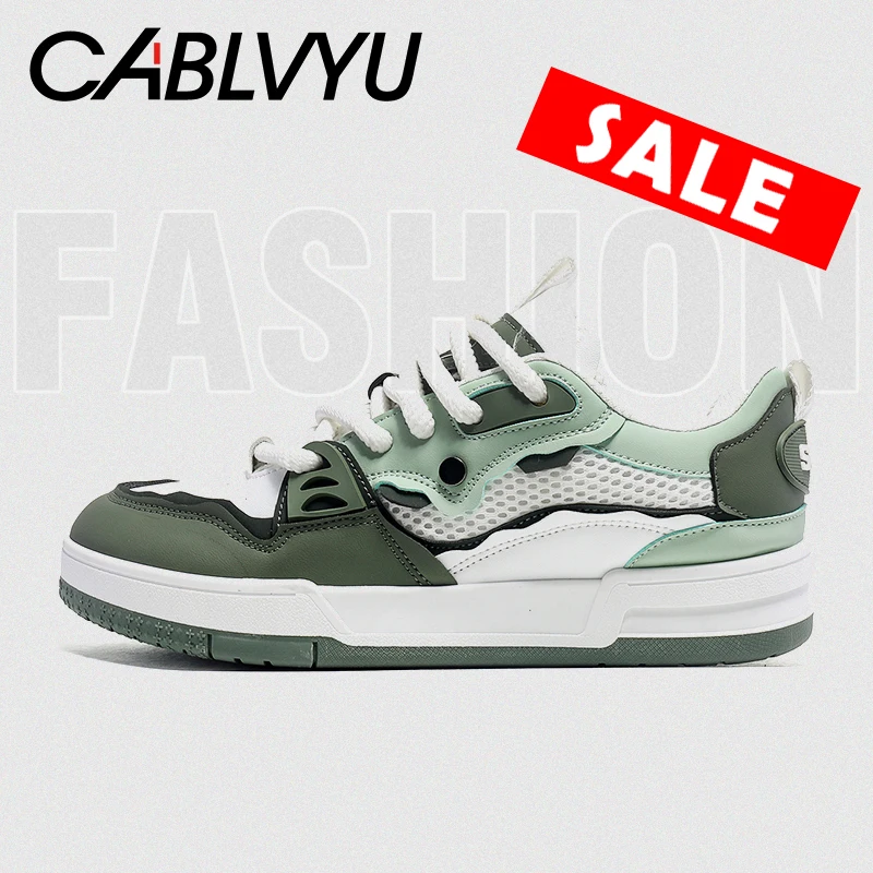 CABLVYU Men casual Skateboarding women Shoes Versatile Fashion Stitching Outdoor Couple's Shoes Lightweight Anti-skid Shoes
CABLVYU Men casual Skateboarding women Shoes Versatile Fashion Stitching Outdoor Couple's Shoes Lightweight Anti-skid Shoes