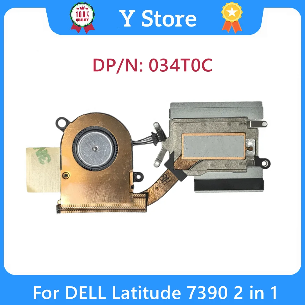 Новый оригинальный охлаждающий вентилятор Y Store 034T0C для ноутбука DELL Latitude 7390 2 в 1 с радиатором, охлаждающий вентилятор 34T0C AT26B001ZCL
Новый оригинальный охлаждающий вентилятор Y Store 034T0C для ноутбука DELL Latitude 7390 2 в 1 с радиатором, охлаждающий вентилятор 34T0C AT26B001ZCL