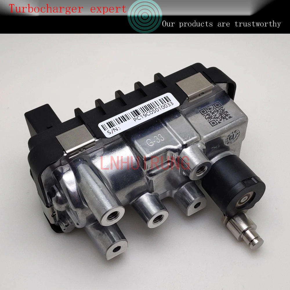 Turbo Turbocharger Electronic Actuator G-33 783412 783412-0003 057145874P Turbo actuator for Audi A8 4.2 TDI (D4) 258Kw CDSB
Turbo Turbocharger Electronic Actuator G-33 783412 783412-0003 057145874P Turbo actuator for Audi A8 4.2 TDI (D4) 258Kw CDSB