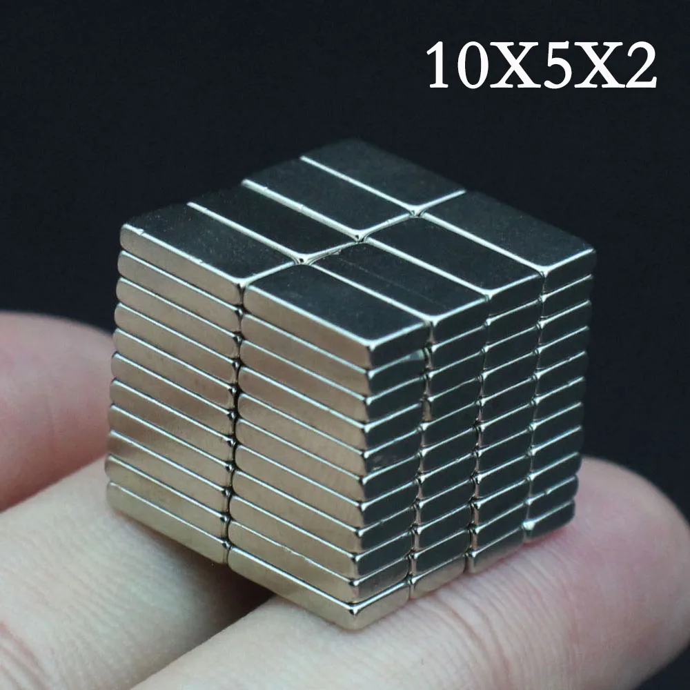 5/8/12/20/30Pcs Block Magnet 10x5x2 Neodymium Magnet N35 10mm x 5mm x 2mm Permanent NdFeB Super Strong Powerful Magnets
5/8/12/20/30Pcs Block Magnet 10x5x2 Neodymium Magnet N35 10mm x 5mm x 2mm Permanent NdFeB Super Strong Powerful Magnets