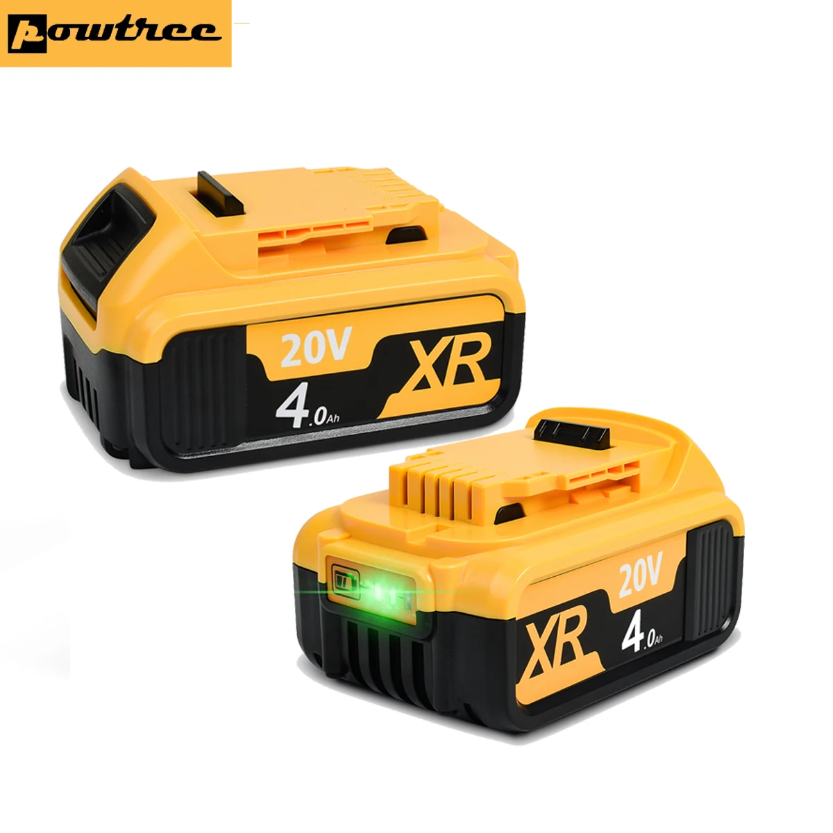 Литиевая сменная батарея DCB200 20 в Max XR 4 0 Ач для DeWalt 18 DCB184 DCB182 DCB180 DCB181 DCB201 DCB206 |