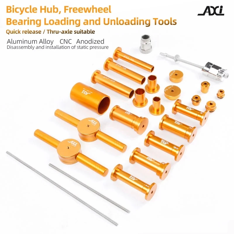 

New MTB Road Bike Hub Bearing Installation Removal Tool Kit Bike Cassette/DT EXP Star Ratchet Removal Tools For XD DT350 NOVATEC