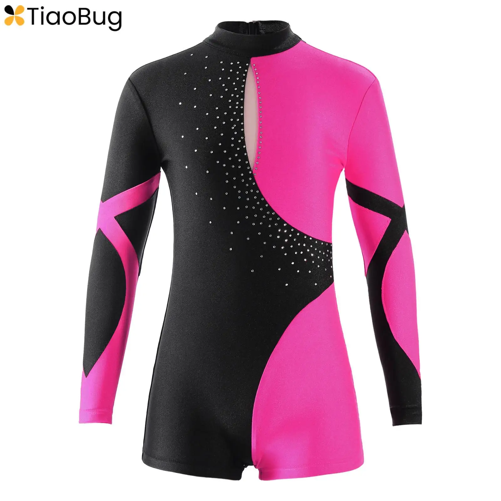 Kids Girls Long Sleeve Rhinestone Ballet Dance Gymnastics Leotard Unitard Short Biketard Figure Ice Skating Jumpsuit Bodysuit
Kids Girls Long Sleeve Rhinestone Ballet Dance Gymnastics Leotard Unitard Short Biketard Figure Ice Skating Jumpsuit Bodysuit