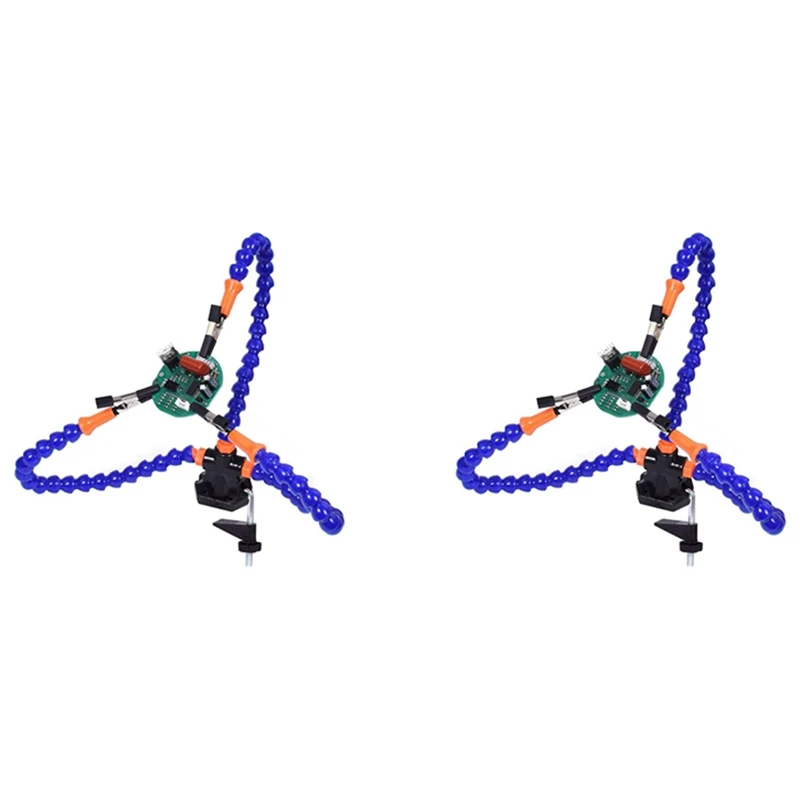 2X настольные тиски, настольные тиски, сварочный стол с 3 гибкими руками, подставка для паяльника, ремонта печатных плат
2X настольные тиски, настольные тиски, сварочный стол с 3 гибкими руками, подставка для паяльника, ремонта печатных плат