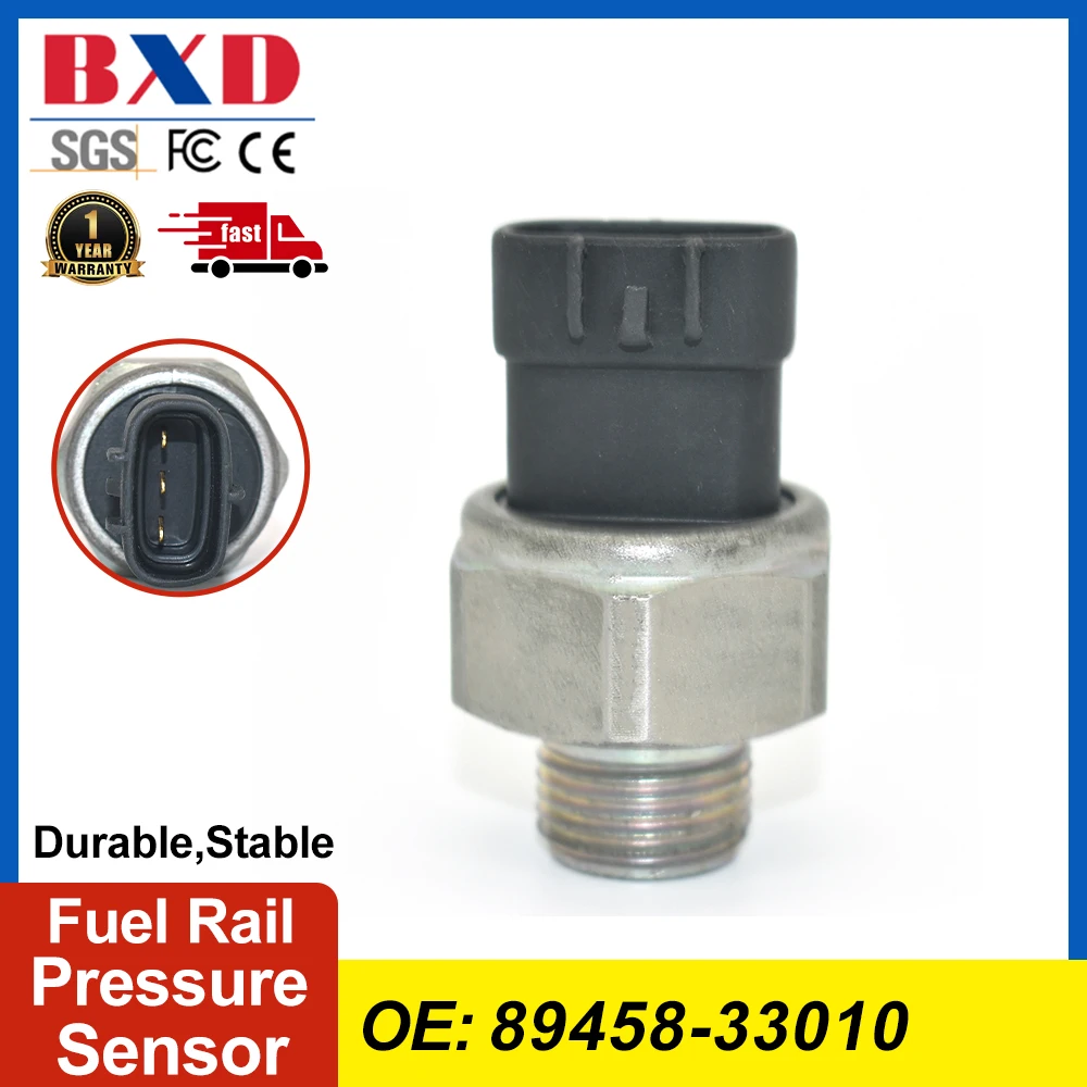 Fuel Rail Pressure Sensor 89458-33010 8945833010 For Toyota Camry 2000-2001 Car Accessories Auto Parts High Quality
Fuel Rail Pressure Sensor 89458-33010 8945833010 For Toyota Camry 2000-2001 Car Accessories Auto Parts High Quality