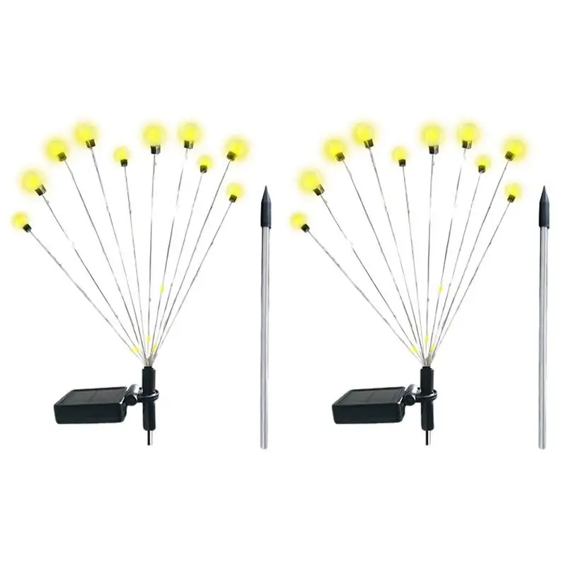 Solar Firefly Lights 10 LED Solar String Lights Solar Outdoor Lights Waterproof Simulation Firefly Garden Decor For Outside
Solar Firefly Lights 10 LED Solar String Lights Solar Outdoor Lights Waterproof Simulation Firefly Garden Decor For Outside