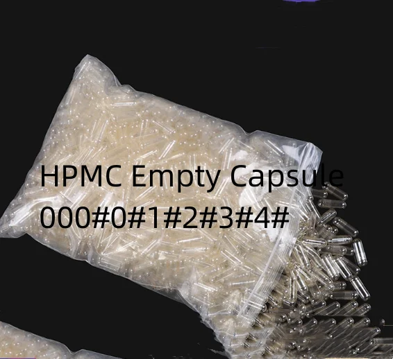 

1000Pcs Size 000#00/0/1#/2#3#4# HPMC Empty Capsule Clear Vegetarian Capsules Vegetable Capsules Veggie Caps joined or separated