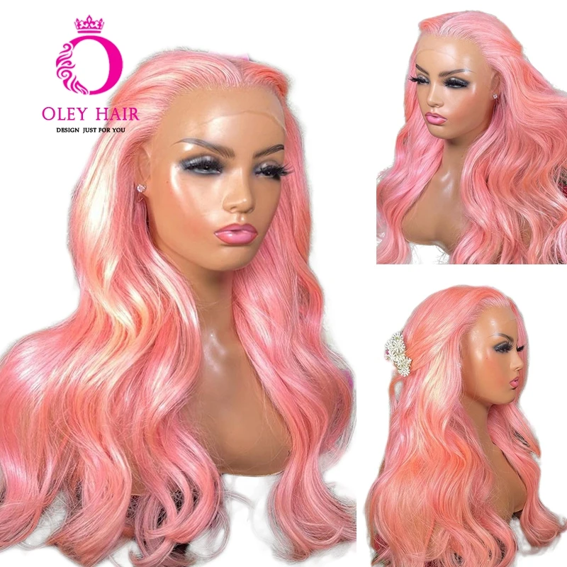Body Wave Pink Colored 30 Inch 13x4 Synthetic Lace Front Red Pre Plucked Cosplay Wigs For Women Prom Hairstyles 180 Density
Body Wave Pink Colored 30 Inch 13x4 Synthetic Lace Front Red Pre Plucked Cosplay Wigs For Women Prom Hairstyles 180 Density