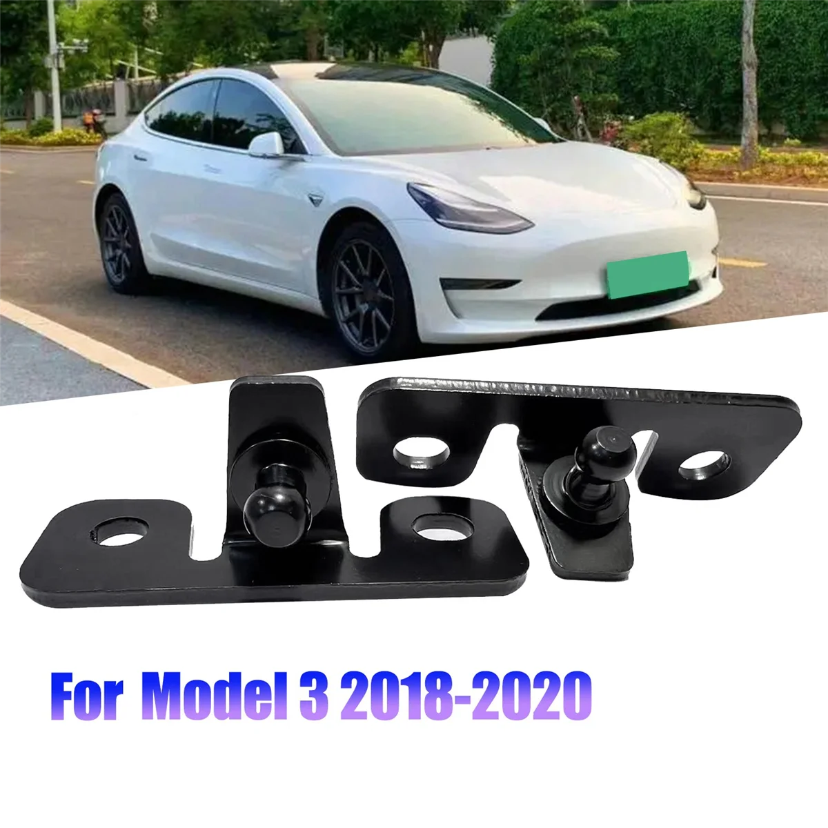 Кронштейн левый/правый для капота Tesla Model 3 2018-2020, 2 шт.
Кронштейн левый/правый для капота Tesla Model 3 2018-2020, 2 шт.