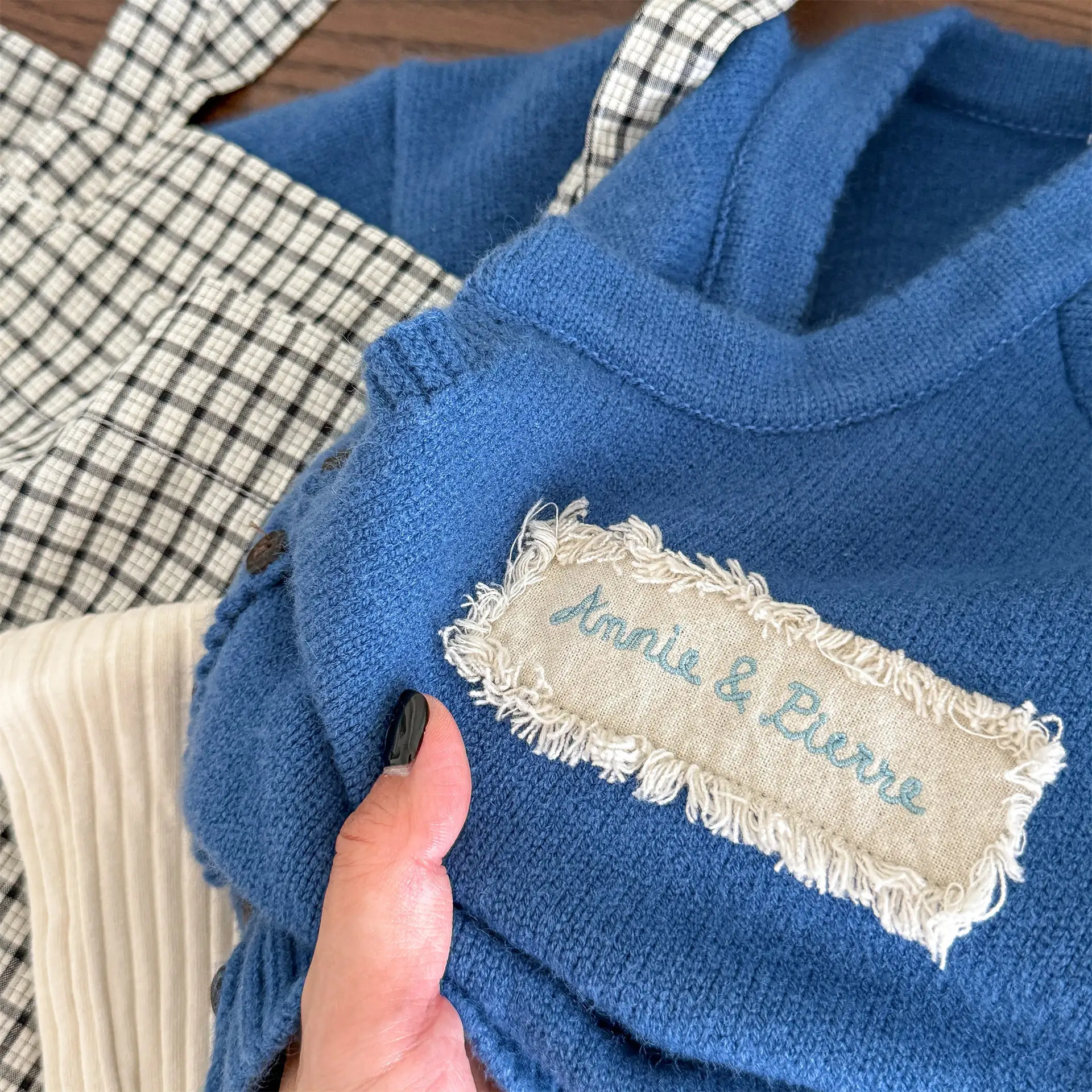 205 Autumn New Children Long Sleeve Knit Cardigan Fashion Girls Sweater Coat Kids Cotton Knitwear Jacket Baby Clothes 32 S65810e8337a9468c99db0aee433a4903h