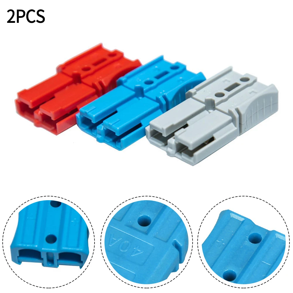 Plug Charge Connector Plug Terminal Forklift Battery Connector 2P AC 600V For Anderson 40A Anti Electric Car Battery Connector
Plug Charge Connector Plug Terminal Forklift Battery Connector 2P AC 600V For Anderson 40A Anti Electric Car Battery Connector
