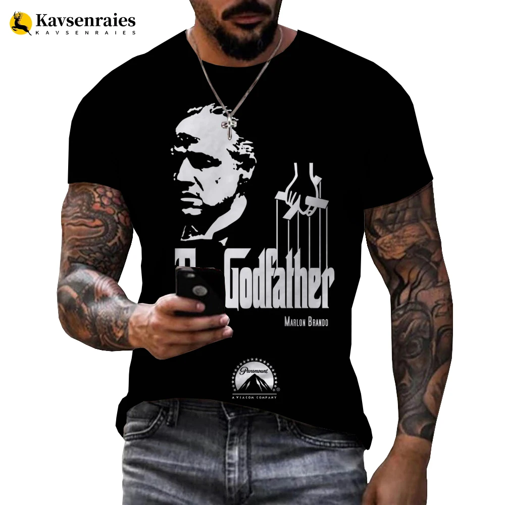 Classic Movie The Godfather 3D Print T Shirts Men/women Fashion Casual Harajuku Style T-shirt Streetwear Tops Dropshipping 6XL
Classic Movie The Godfather 3D Print T Shirts Men/women Fashion Casual Harajuku Style T-shirt Streetwear Tops Dropshipping 6XL