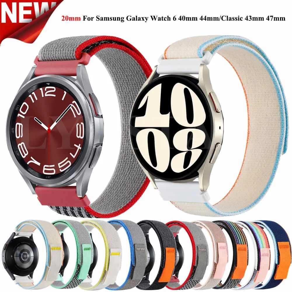 Ремешок нейлоновый 20 мм для Samsung Galaxy Watch 6 4 Classic 5 pro 44 мм 40 мм 47 мм 46 мм 43 мм 42 мм 45 мм
Ремешок нейлоновый 20 мм для Samsung Galaxy Watch 6 4 Classic 5 pro 44 мм 40 мм 47 мм 46 мм 43 мм 42 мм 45 мм