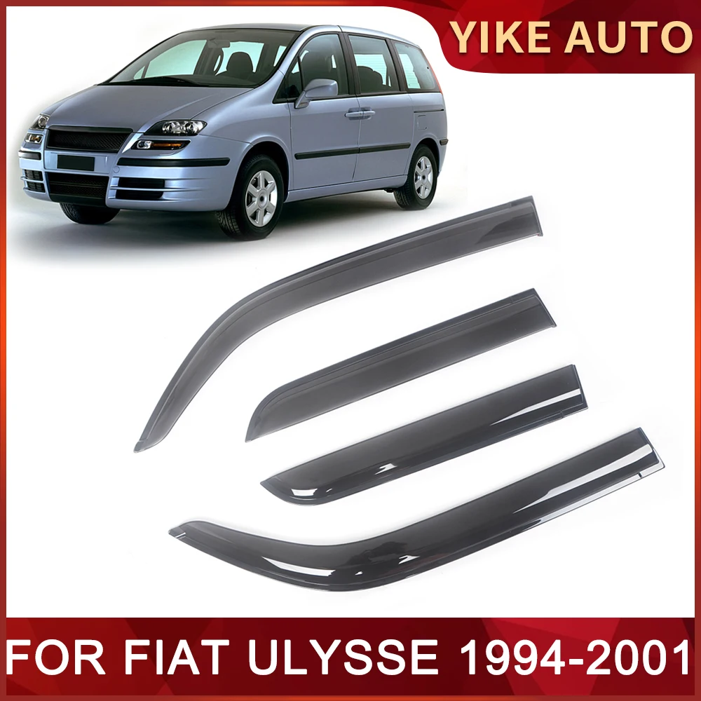 

Оконный козырек для FIAT ULYSSE 1994-2001, дверной козырек для защиты от ветра, солнца, дождя, боковые окна, ветровые дефлекторы для авто