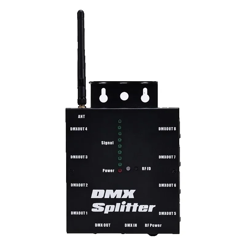 Wireless DMX512 Optical Splitter DMX Splitter 8CH DMX Splitter Stage Lights Signal Amplifier Splitter 8 Way DMX Distributo
Wireless DMX512 Optical Splitter DMX Splitter 8CH DMX Splitter Stage Lights Signal Amplifier Splitter 8 Way DMX Distributo