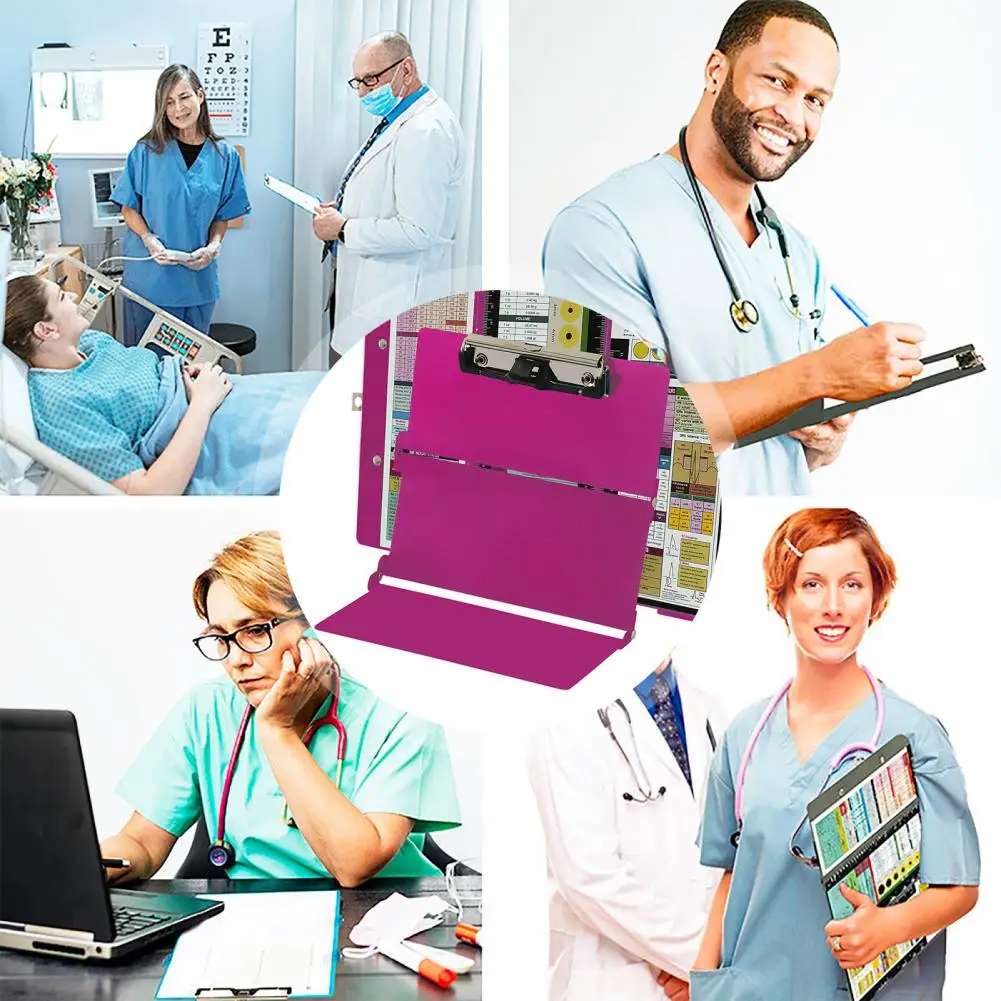 Professional Clipboard Portable Triple Folding Aluminum Alloy Nursing Clipboard for Students Nurses Doctors Clip Board
Professional Clipboard Portable Triple Folding Aluminum Alloy Nursing Clipboard for Students Nurses Doctors Clip Board