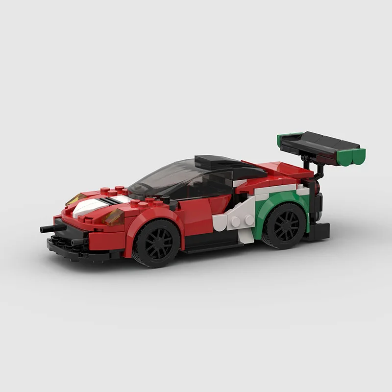 Скоростной Чемпион гоночный 488 GT3 модель спортивного автомобиля Moc мелкие частицы строительные блоки Обучающие игрушки Детский праздничный подарок
Скоростной Чемпион гоночный 488 GT3 модель спортивного автомобиля Moc мелкие частицы строительные блоки Обучающие игрушки Детский праздничный подарок