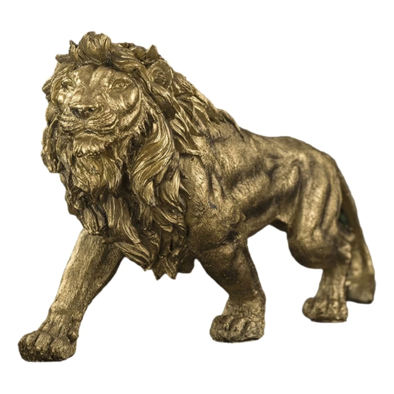 Golden Lion Statue Floor Home Decor Art Big Resin Sculpture New Year 2024 Indoor
Golden Lion Statue Floor Home Decor Art Big Resin Sculpture New Year 2024 Indoor