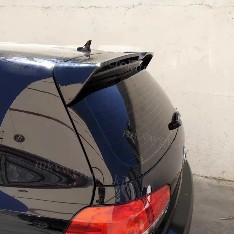 Rear Trunk Roof Top Tailgate Spoiler for VW Volkswagen Golf 6 MK6 NORMAL MODEL GTI R Style 2008 2009 2010-2013 Glossly Black Rear Trunk Roof Top Tailgate Spoiler for VW Volkswagen Golf 6 MK6 NORMAL MODEL GTI R Style 2008 2009 2010-2013 Glossly Black