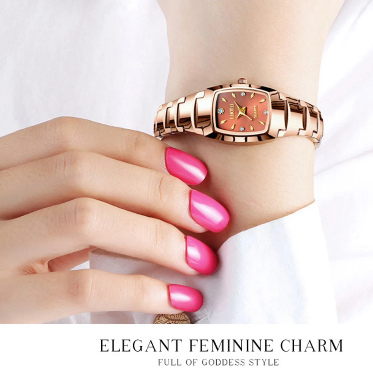 Quartz Watch For Women Luxury Crystal Top Brand Fashion Diamond Steel Women Watch Montre Femme Reloj Mujer Christmas Gift
Quartz Watch For Women Luxury Crystal Top Brand Fashion Diamond Steel Women Watch Montre Femme Reloj Mujer Christmas Gift