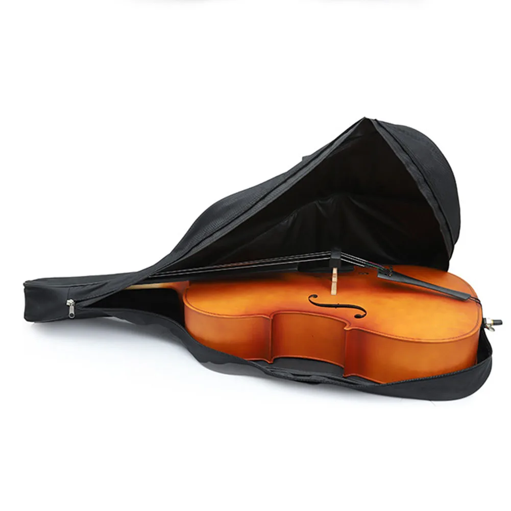 Secure Cello Padded Gig Bag 18 Size Black Color Side Storage Pocket Backpack Straps Safely Carry and Store Your 1/8 Cello
Secure Cello Padded Gig Bag 18 Size Black Color Side Storage Pocket Backpack Straps Safely Carry and Store Your 1/8 Cello