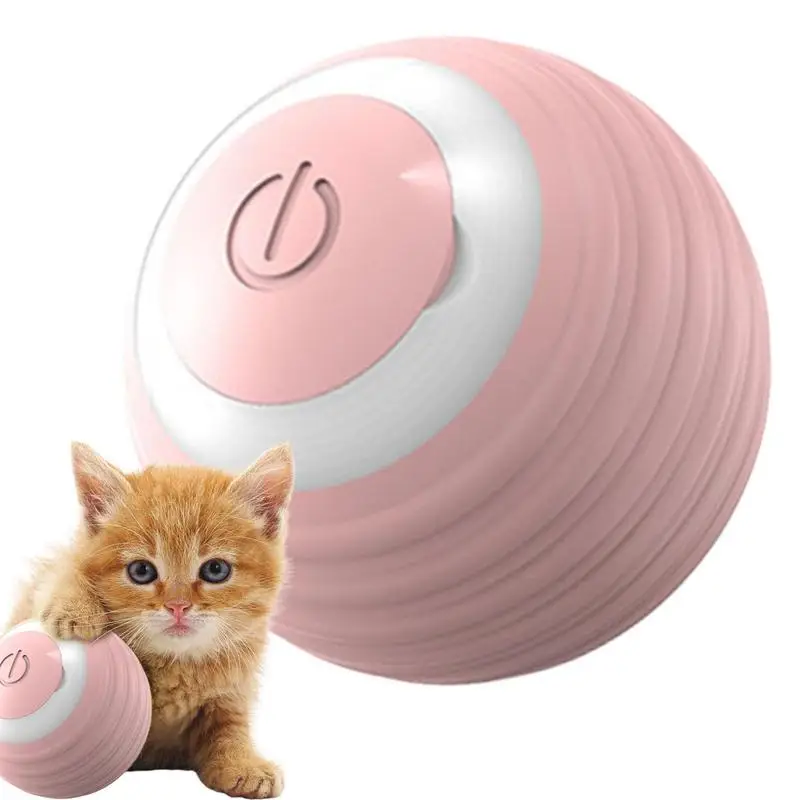 Smart Electric Cat Ball Toys Automatic Smart Cat Toys Electric Ball With LED Light Automatic Rolling And Teasing Ball
Smart Electric Cat Ball Toys Automatic Smart Cat Toys Electric Ball With LED Light Automatic Rolling And Teasing Ball