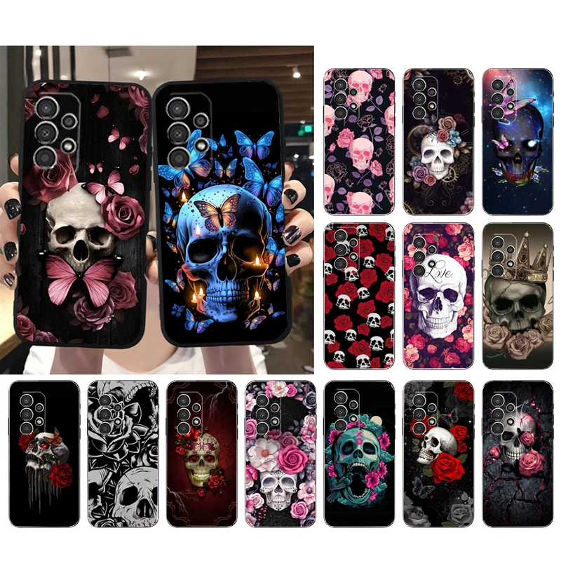 Phone Case for Samsung Galaxy A52S A04S A21S A33 A23 A13 A14 A32 A52 A53 A54 A51 A71 M51 Skull Rose Butterfly Case Funda
Phone Case for Samsung Galaxy A52S A04S A21S A33 A23 A13 A14 A32 A52 A53 A54 A51 A71 M51 Skull Rose Butterfly Case Funda