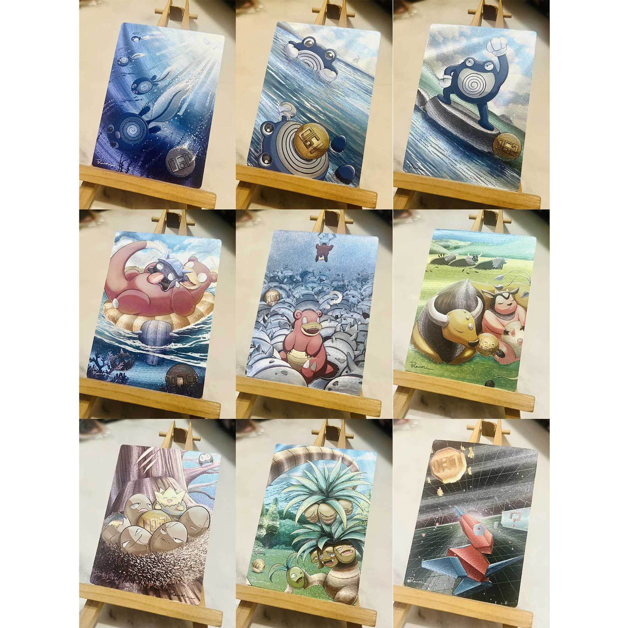 9 шт./компл., самостоятельное изготовление, многогранник PTCG, медленная тыкать, многогранная текстура, флэш-карта, Классическая игра, аниме, коллекционные открытки, Подарочные игрушки
9 шт./компл., самостоятельное изготовление, многогранник PTCG, медленная тыкать, многогранная текстура, флэш-карта, Классическая игра, аниме, коллекционные открытки, Подарочные игрушки