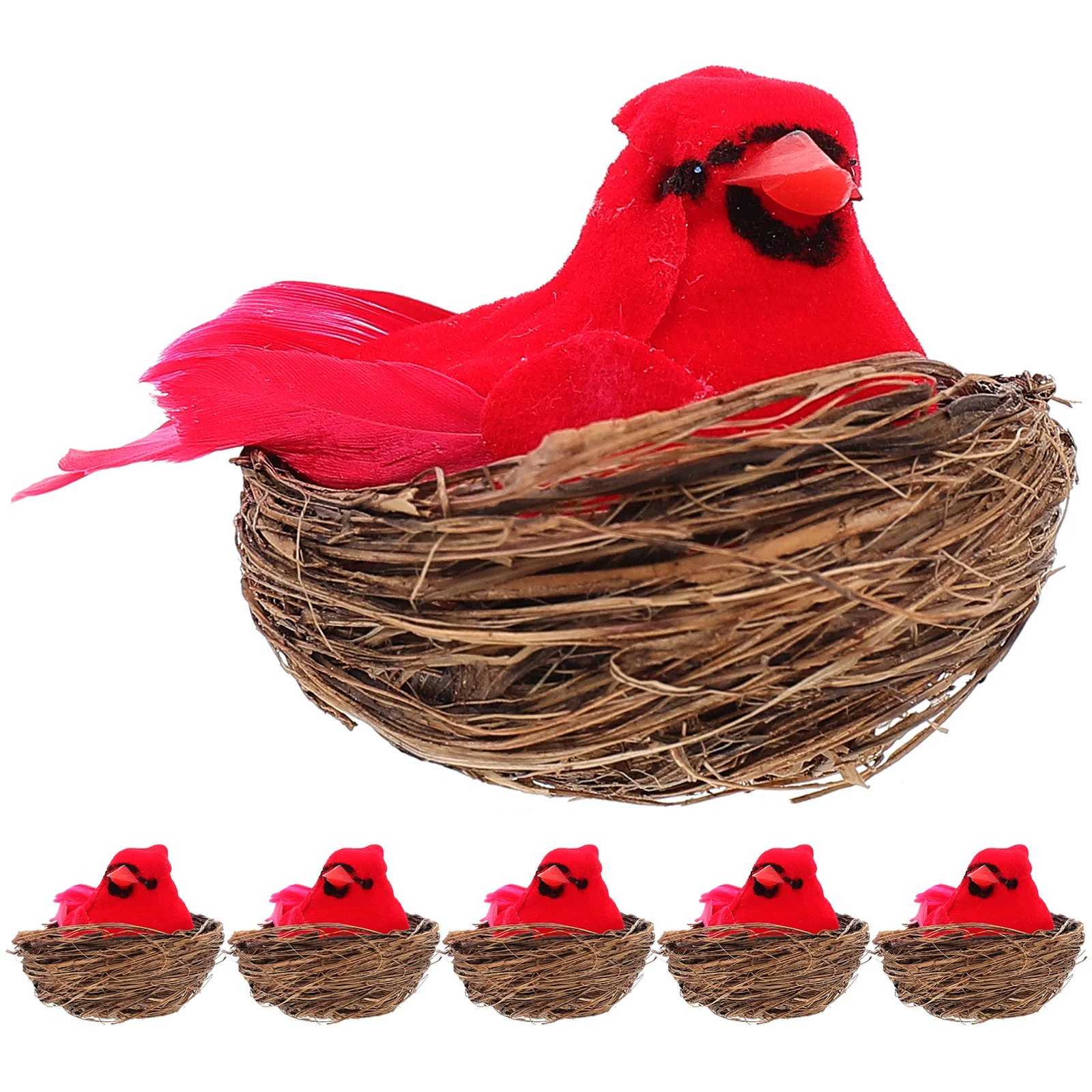 Christmas Decoration Bird Desktop Adornment Statue with Clip Models Fake Birds Figurine Small for Crafts Lifelike
Christmas Decoration Bird Desktop Adornment Statue with Clip Models Fake Birds Figurine Small for Crafts Lifelike