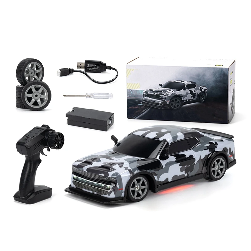 1:16 RC Drift Car Drift RC Cars 25KM/H 4WD High Speed RC Cars, With LED Lights, Extra Tires For Kids
1:16 RC Drift Car Drift RC Cars 25KM/H 4WD High Speed RC Cars, With LED Lights, Extra Tires For Kids