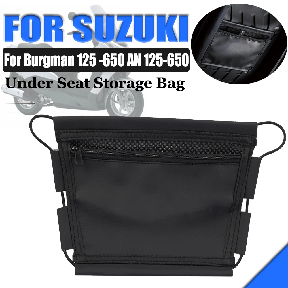 For SUZUKI Burgman 650 125 150 200 250 AN650 AN125 AN200 Motorcycle Accessories Seat Bag Seat Under Storage Pouch Bag Organizer
For SUZUKI Burgman 650 125 150 200 250 AN650 AN125 AN200 Motorcycle Accessories Seat Bag Seat Under Storage Pouch Bag Organizer