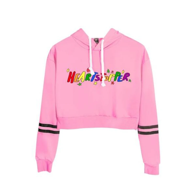 Heartstopper Merch Crop Top Hoodie Harajuku Cropped Sweatshirt Streetwear Hip Hop Long Sleeves Pullover Tops Sudaderas Mujer 
Heartstopper Merch Crop Top Hoodie Harajuku Cropped Sweatshirt Streetwear Hip Hop Long Sleeves Pullover Tops Sudaderas Mujer