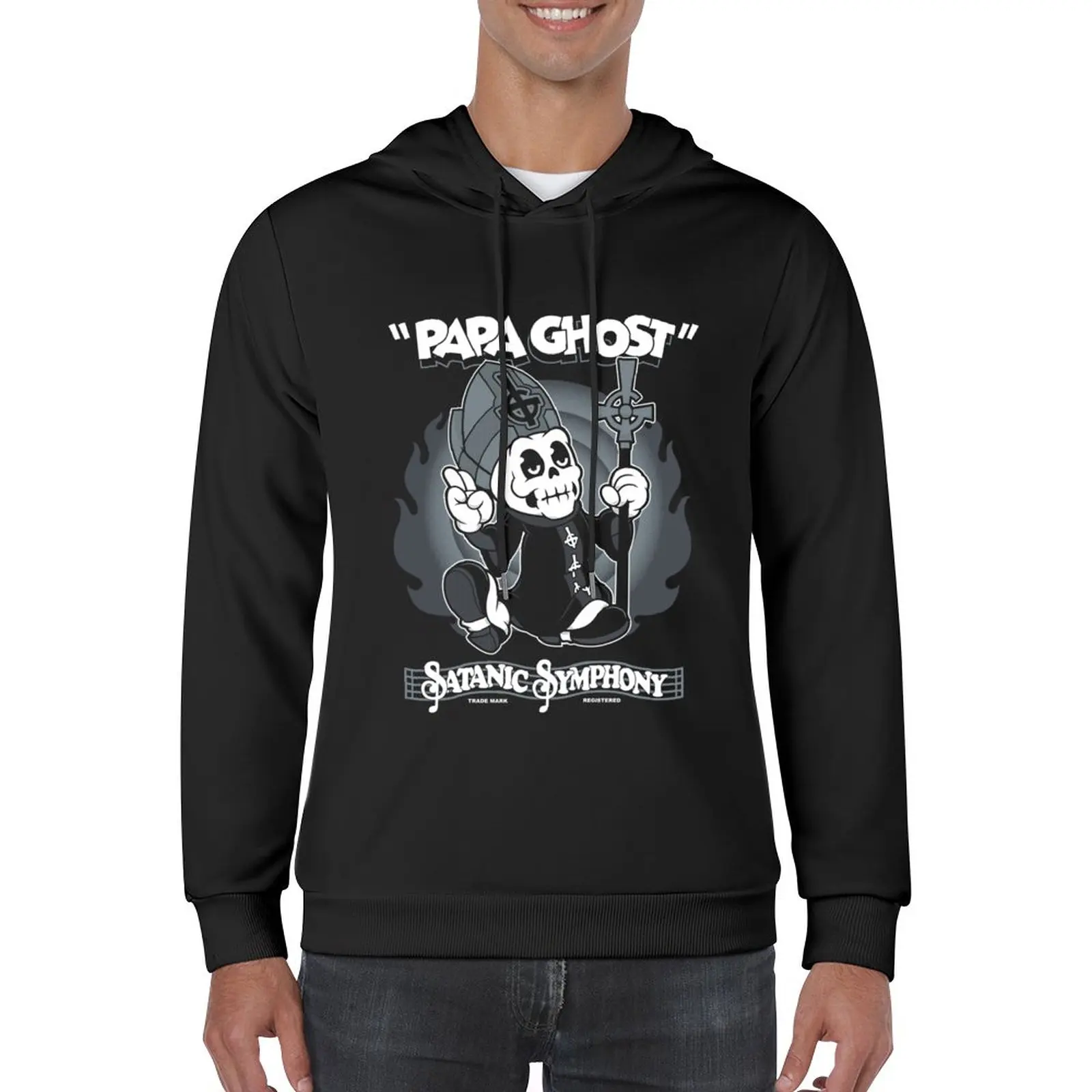 New Papa Ghost - Vintage Cartoon Satanic Symphony - Creepy Cute Goth Pullover Hoodie blouse men clothing autumn hoodie
New Papa Ghost - Vintage Cartoon Satanic Symphony - Creepy Cute Goth Pullover Hoodie blouse men clothing autumn hoodie