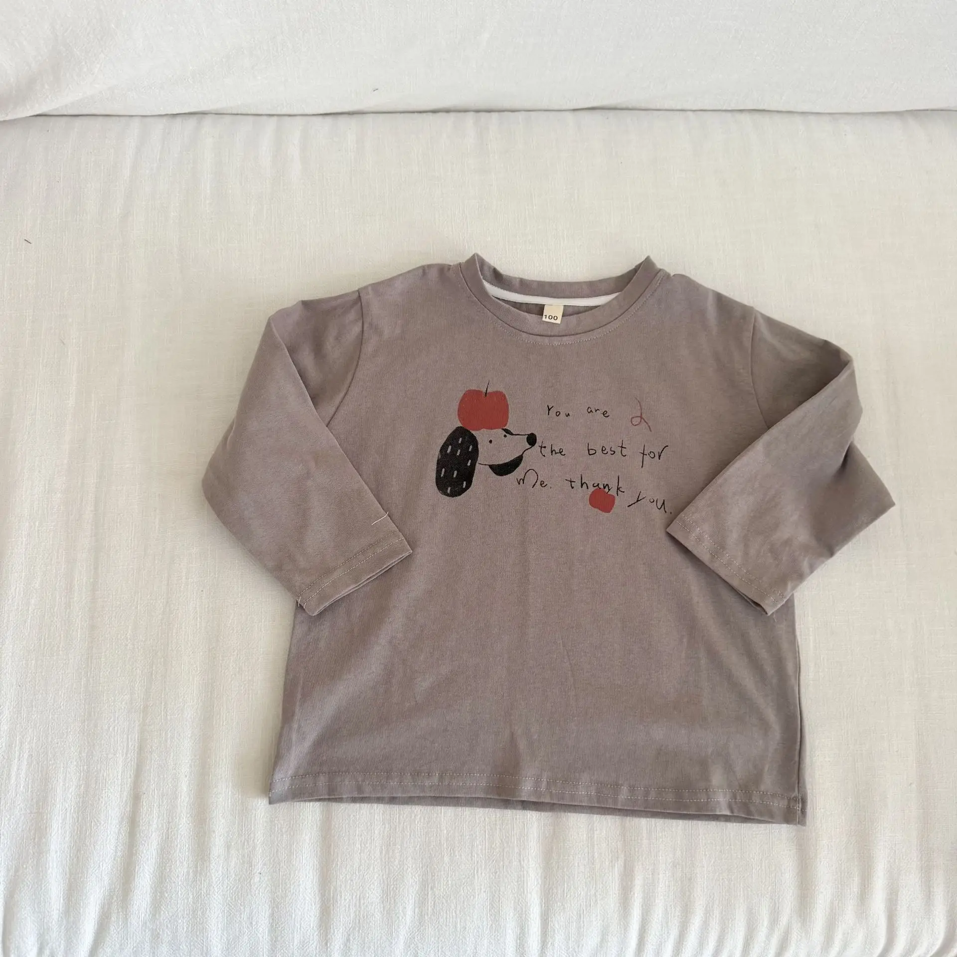 2025 Autumn New Children Long Sleeve T Shirts Cartoon Print Girls Bottoming Shirts Baby Boys Cotton Casual Tops Kids Clothes 11 S65957db1706b4876931804c1b3c66d69M