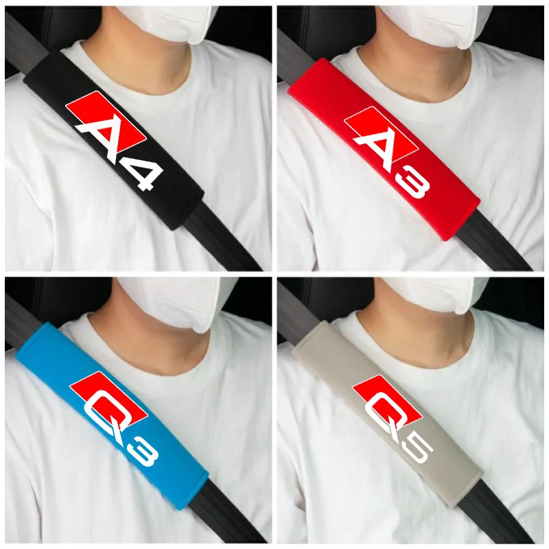 Cotton Car Seat Belt Safety Belt Shoulder Protector Cover For AUDI A1 A3 A4 A5 A6 A7 A8 Q3 Q5 Q7 Q8 Car Accessories
Cotton Car Seat Belt Safety Belt Shoulder Protector Cover For AUDI A1 A3 A4 A5 A6 A7 A8 Q3 Q5 Q7 Q8 Car Accessories
