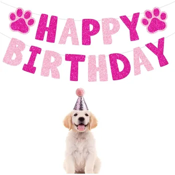 Brinquedos Educativos de Cozinha de Madeira: Um Mundo de Imaginação e Aprendizado para Crianças 9 Pink Pet Dog Happy Birthday Party Banner Charming Pink Paper Movable Letters Happy Birthday Banner for Birthday Party Decoration