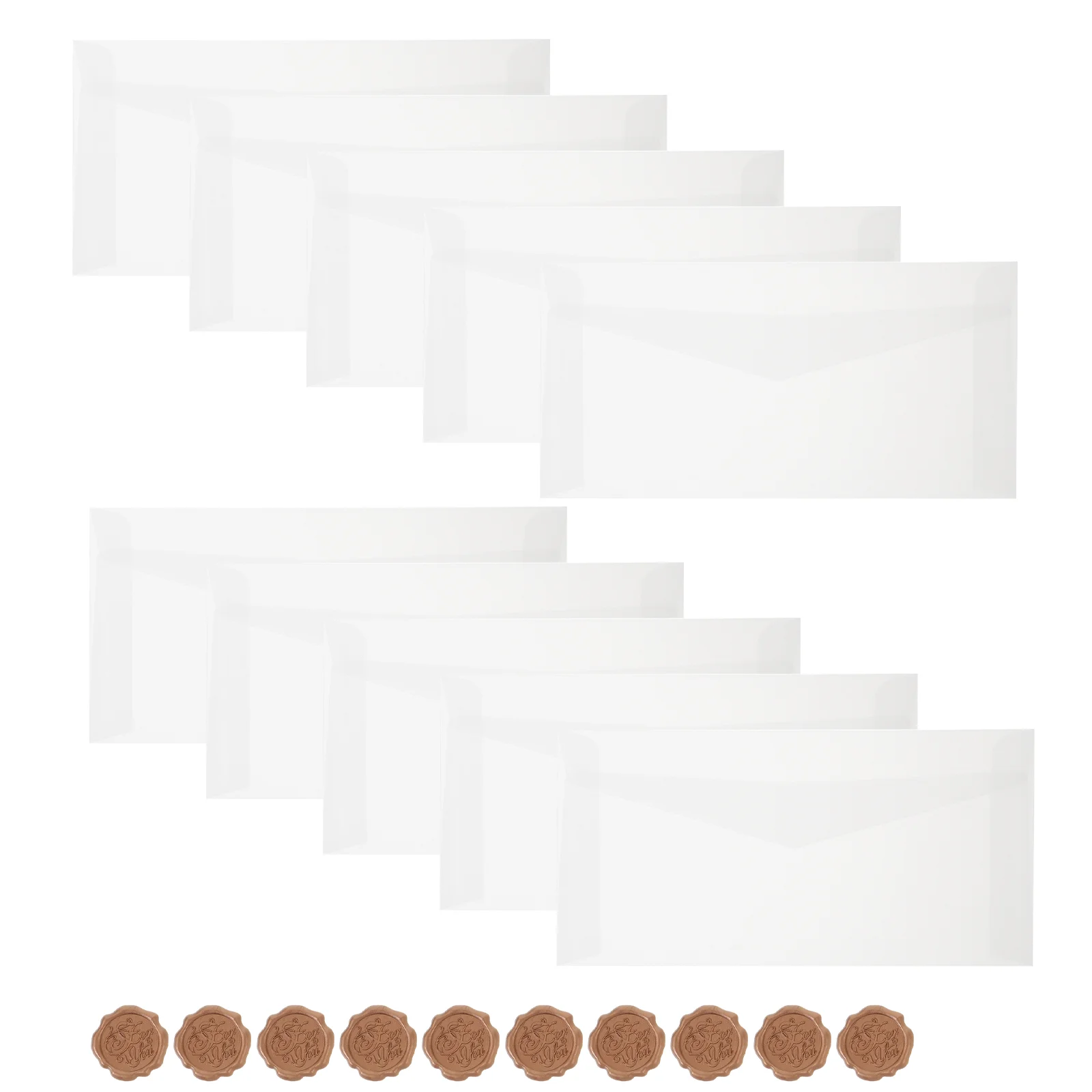 10 Sets Cards Wrapping Envelopes Party Cards Storage Envelopes Multi-function Envelopes
10 Sets Cards Wrapping Envelopes Party Cards Storage Envelopes Multi-function Envelopes