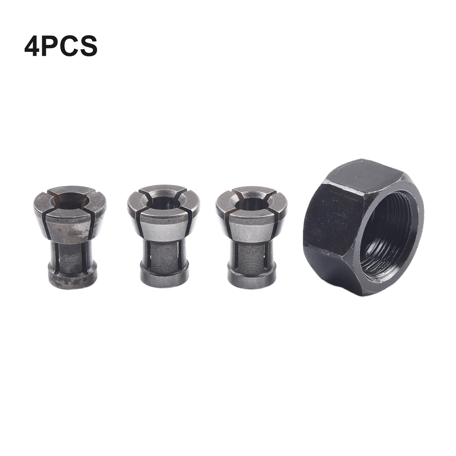 Carbide Collet Chuck Adapter Carbon Steel Chuck Conversion Engraving Trimming Machine Router Engraving Machine
Carbide Collet Chuck Adapter Carbon Steel Chuck Conversion Engraving Trimming Machine Router Engraving Machine