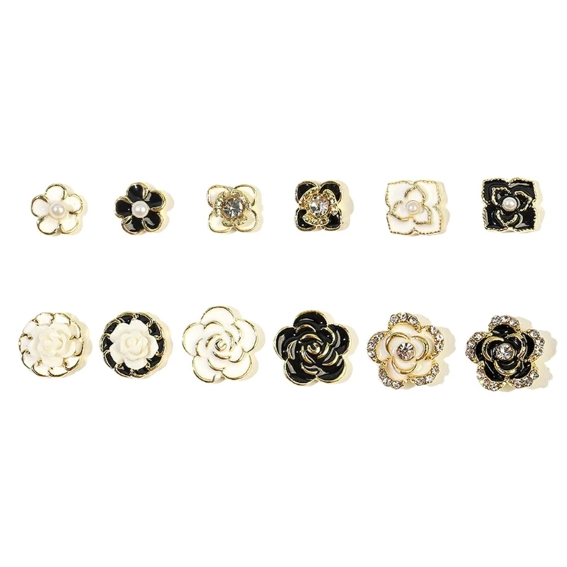 

10Pcs Luxury 3D Zircon Art Crafts Rhinestones Shiny Crystal Gems Dangle Manicure Jewelry Diamonds