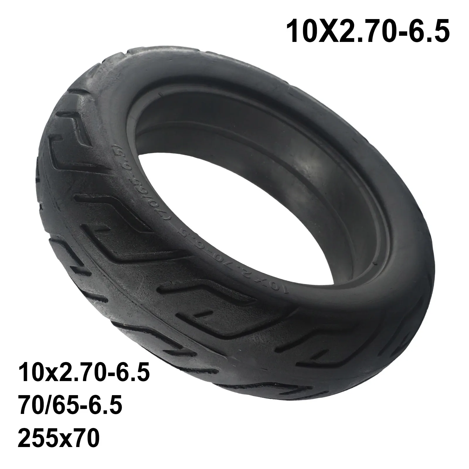 

10 Inch 10x2.70-6.5/255x70(70/65-6.5) Solid Tire 70/65-6.5 Universal Rubber Tyre For Electric Scooter Cycling Accessories