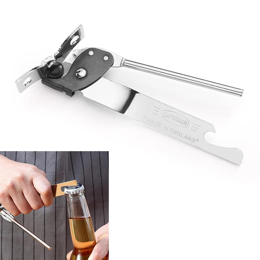 Multifunctional Stainless Steel Food Can Opener Kitchen Accessory Supplies Gadgets Durable Metal Steel Traditional Tool Set
Multifunctional Stainless Steel Food Can Opener Kitchen Accessory Supplies Gadgets Durable Metal Steel Traditional Tool Set