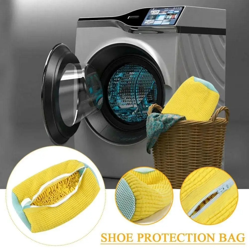 Zipper Laundry Shoes Bags Polyester Cotton Shoe Storage Shoe Protection Bag Adjustable Shoe Plush Wash Bag Washing Machine
Zipper Laundry Shoes Bags Polyester Cotton Shoe Storage Shoe Protection Bag Adjustable Shoe Plush Wash Bag Washing Machine