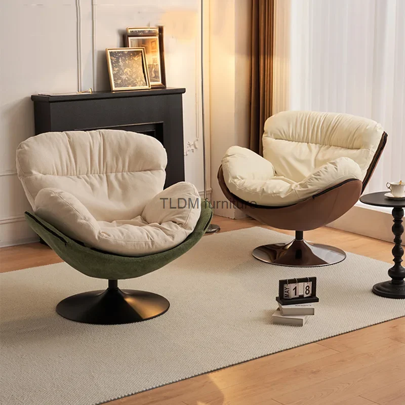 Swivel Designer Chairs Floor Luxury Comfy Reading Modern Makeup Chair Accent Nordic Bedroom Relax Sillas Living Room Furniture
Swivel Designer Chairs Floor Luxury Comfy Reading Modern Makeup Chair Accent Nordic Bedroom Relax Sillas Living Room Furniture