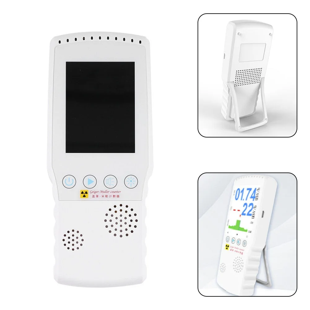 

Portable Geiger Counter Nuclear Radiation Detector Personal Dosimeter X-ray Beta Gamma Detector LCD Radioactive Tester