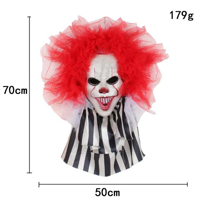 Halloween Horror Clown Wreath Door Hanging Wreath Decoration Wall Hanging Ghost Festival Party Scene Ornament
Halloween Horror Clown Wreath Door Hanging Wreath Decoration Wall Hanging Ghost Festival Party Scene Ornament