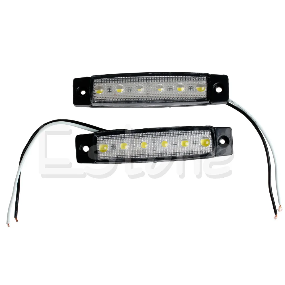 2Pcs 12V LED Side Marker Lights Warning Tail Light Auto Car External Lights Trailer Truck Lorry
2Pcs 12V LED Side Marker Lights Warning Tail Light Auto Car External Lights Trailer Truck Lorry